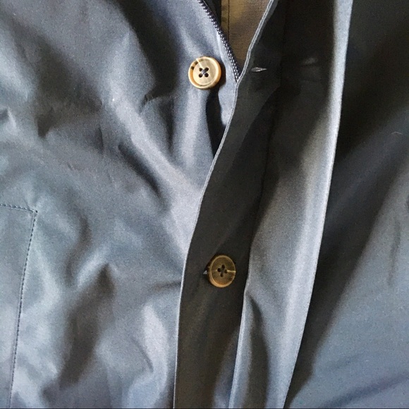 NWT Goodfellow & Co Navy Blue Raincoat Jacket - Picture 7 of 8